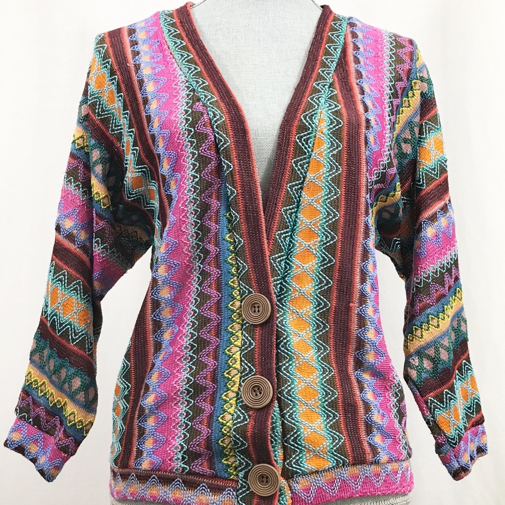 Beautiful Asian Multicolor Embroidered Sweater